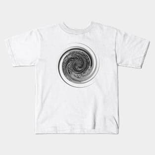 Spiral Dragon Ornamental Design. Kids T-Shirt